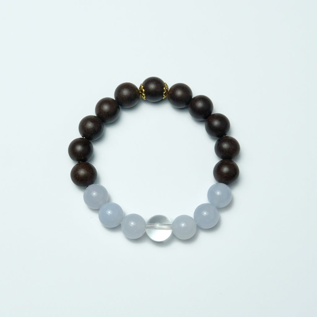 Chinese Handcrafted Hexiang Incense Bead Bracelet·Calm Aroma Harmony