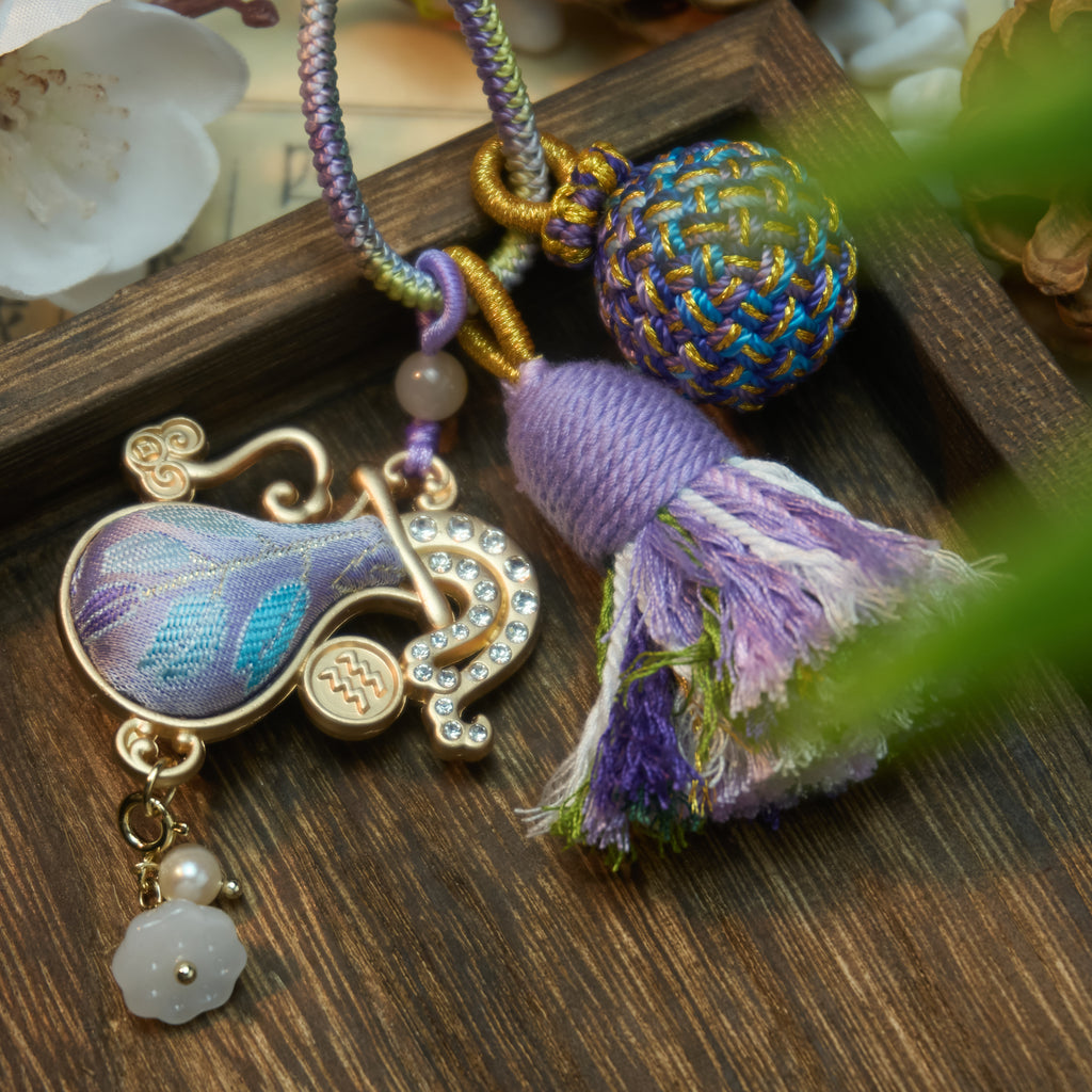Chinese Handmade Bracelet | Zodiac Series · Aquarius