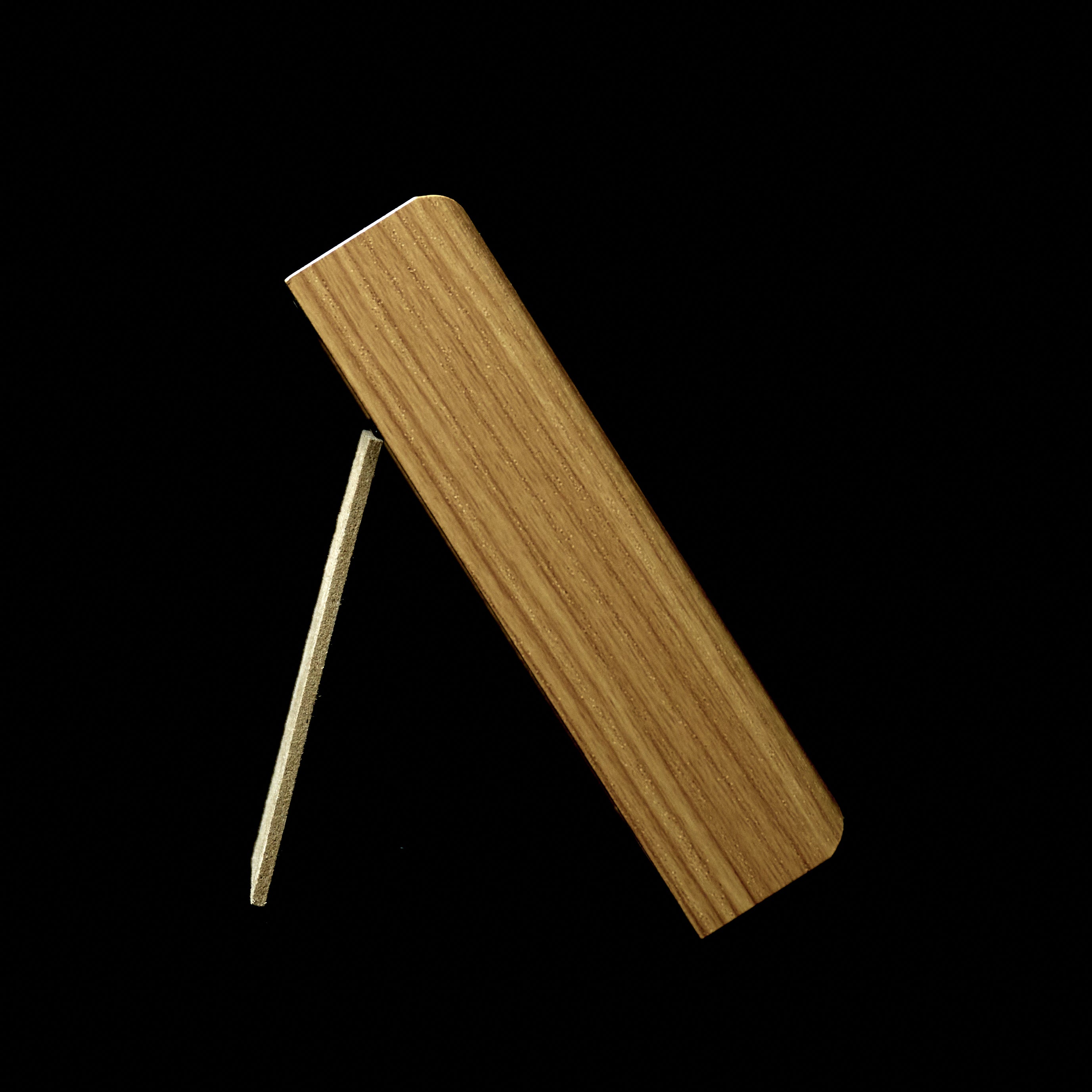 Creative Calligraphy Decorative Painting "Half a Day of Leisure" | Handwritten Calligraphy × Playful Ink Painting | Wooden Frame